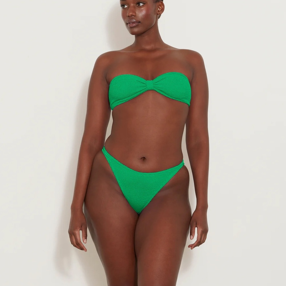 NWOT Hunza G bikini emerald